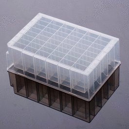 1.0 mL 96-Well Deep Well Plate, U-Bottom, Square Well, Sterile, 5/pk, 50/cs