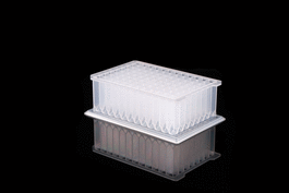 2.2 mL 96-Well Deep Well Plate, I-Shaped, U-Bottom, Square Well, Sterile, 5/pk, 50/cs