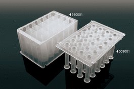 240 ul 384 well Deep Well Plates, V Bottom, Square Well, Non-Sterile, 5/pk, 50/cs