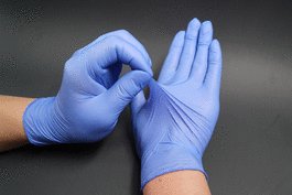 Nitrile Examination Gloves, Powder Free, Extra Small, Blue, 100/pk, 1000/cs