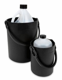 Safety Bottle Carrier, 1 L, Black