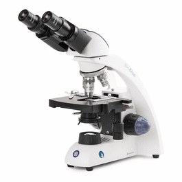 BioBlue Binocular Microscope SMP 4/10/S40/S100x Objectives with Mechanical Stage