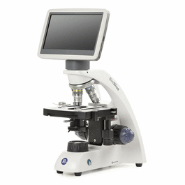 BioBlue Microscope with 7 in. LCD Screen and SMP 4/10/S40 Objectives with Mechanical Stage