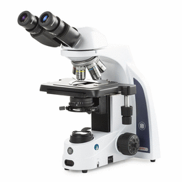 iScope Binocular Microscope with EWF 10x/22 mm Eyepieces, E-plan EPLi 4/10/S40/S100x Oil IOS Objectives