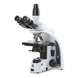 iScope Tricnocular Microscope with EWF 10x/22 mm Eyepieces, E-plan EPLi 4/10/S40/S100x Oil IOS Objectives and Camera