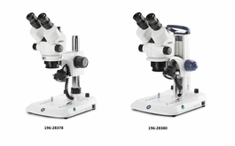Tricnocular Stereo Zoom Microscope StereoBlue, 0.7x to 4.5x Zoom Objective with Pillar