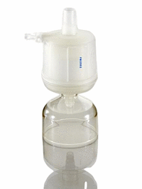 AcroPak(TM) 200 Capsule with Supor(R) Membrane - 0.8/0.2um, Gamma-Irradiated, with filling bell (1/4 in. MNPT inlet, 1/4 - 1/2 in. stepped barb outlet)