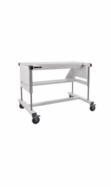 5 ft. Universal Hydraulic Stand with Casters, Optic White. 115V, 60 Hz, North America Plug.