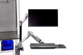 Ergotron(R) WorkFit-LX Monitor/Keyboard Arms