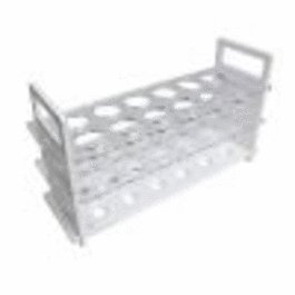 United Scientific(TM) Test Tube Rack, PC, 12 Places For 25 mm Tubes