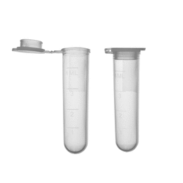 Round Bottom Tube with Attached Snap Cap, 10mL, Molded Graduations, Sterile, 10 bags of 100 tubes