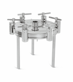 SS filter holder 293mm TC