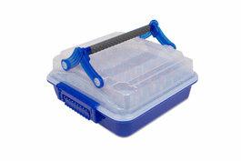 High-Capacity Sample Transport Tote (Duraporter(R) XL), Blue