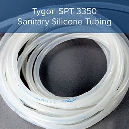 Tygon SPT-3350 Silicone Tubing, 5/8 in. ID x 7/8 in. OD; 50 Ft