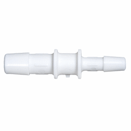 Cole-Parmer Hose Barb Fitting, Straight Reducer, Medical Nylon, Cleanroom Packed, 1/4 in. ID x 1/8 in. ID