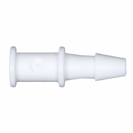 Cole-Parmer Hose Barb to Plug Fitting, Straight Adapter, Medical Nylon, Cleanroom Packed, 1/16 in. ID