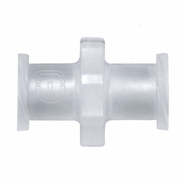 Cole-Parmer Luer Fitting, Straight Union, Natural Kynar(R), Cleanroom Packed, Female Luer