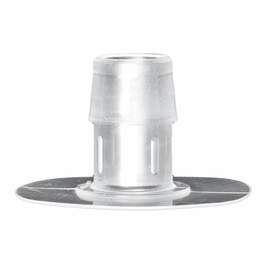 Cole-Parmer Port Disk Luer Fitting, Engage(TM) 8402, No Dimples, Cleanroom Packed, Female Luer