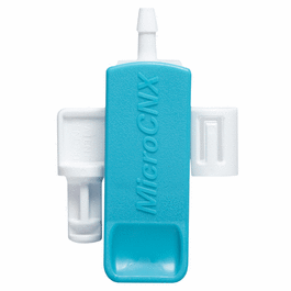 CPC (Colder) MicroCNX(R) Quick-Disconnect Fitting, Micro-Flow, Genderless Hose Barb, Polycarbonate, 3/32 in. ID