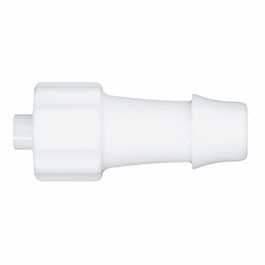 CPC (Colder) MPC(TM) Quick-Disconnect Fitting, Hose Barb Body with Lock, Polycarbonate, Non-Valved, 1/4 in. ID