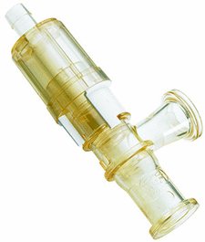 CPC (Colder) Steam-Thru(R) Sanitary Steam-in-Place Connector, Single Cycle, Polysulfone with Polycarbonate Sleeve, 3/8 in. ID x 3/4 in. x 1-1/2 in. Sanitary