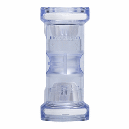CPC (Colder) MPX(R) Quick-Disconnect Fitting, MPX(R) to MPX Back-to-Back Body Adapter, Polycarbonate