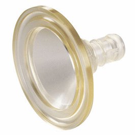 CPC (Colder) MPX(R) Quick-Disconnect Fitting, Sanitary Insert, Polysulfone, Non-Valved, 1-1/2 in. Sanitary