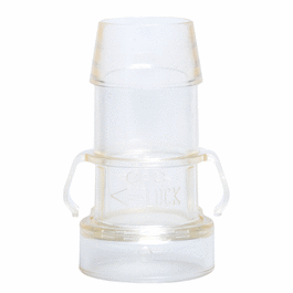 CPC (Colder) MPU(R) Quick-Disconnect Fitting, Twist-to-Connect, Hose Barb Insert, Polysulfone, Non-Valved, 1 in. ID