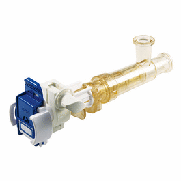 CPC (Colder) AseptiQuik(R)STC II Quick-Disconnect Fitting, Genderless Sanitary Adapter with AseptiQuik G(R), High-Temperature Polycarbonate, 3/4 in. x 1-1/2