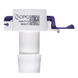 CPC (Colder) AseptiQuik G(R) Quick-Disconnect Fitting, Genderless Hose Barb, Polyphenylsulfone, 1/2 in. ID