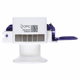 CPC (Colder) AseptiQuik L(R) Quick-Disconnect Fitting, High-Flow, Genderless Hose Barb, Polyphenylsulfone, 1 in. ID