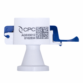 CPC (Colder) AseptiQuik S(R) Quick-Disconnect Fitting, Low-Flow, Genderless Hose Barb, Polycarbonate, 3/8 in. ID