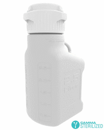 5L (1 GAL) HDPE Carboy with VersaCap 83mm, Double Bagged, Gamma Sterilized , 1/EA