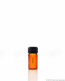 Borosil Tubes, Culture, Flat Bottom, Amber, PTFE-Lined PP Screw Caps, 30mL