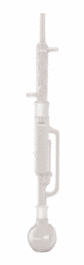 Borosil Extraction Apparatus, Soxhlet, 100mL, with 250mL Flask