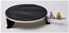 High Vacuum Pump Plate, Cast Iron