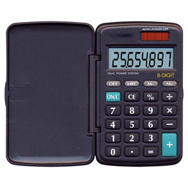 Control Company Big-Digit Solar Calculator
