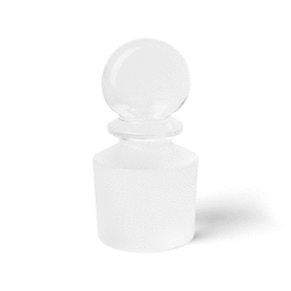 Solid Glass Pennyhead Stopper, no. 13