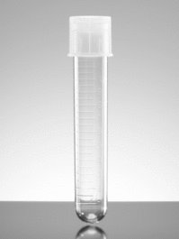 Falcon 14mL Round Bottom PS Test Tube, w/o Cap, Sterile, 125/pk, 1000/cs