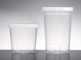 Falcon(R) Sample Container, with Lid, 4.5oz (110mL), Individually Wrapped, Sterile, 100/Case