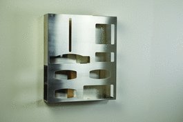 PPE Wall Organizer, Stainless Steel