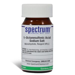 1-Octanesulfonic Acid Sodium Salt, Monohydrate, Reagent HPLC