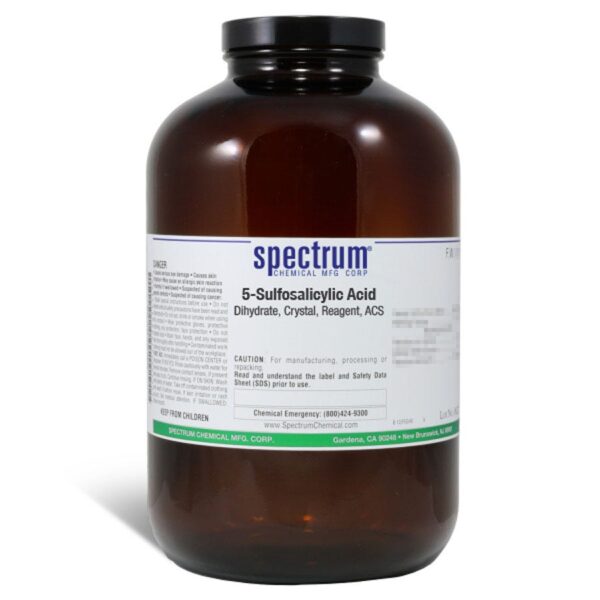 5-Sulfosalicylic Acid, Dihydrate, Crystal, Reagent, ACS