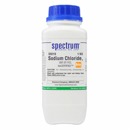 Sodium Chloride, USP, EP, FCC, bioCERTIFIED(TM)