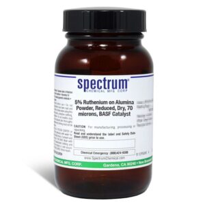 5 Percent Ruthenium on Alumina Powder, Reduced, Dry, 70 microns, BASF Catalyst
