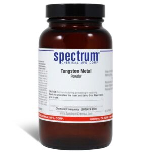 Tungsten Metal, 100 - 200 Mesh, Powder