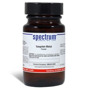 Tungsten Metal, 100 - 200 Mesh, Powder