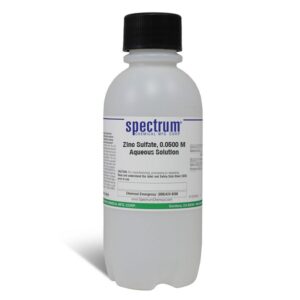 Zinc Sulfate, 0.0500 M Aqueous Solution, USP Volumetric Solution