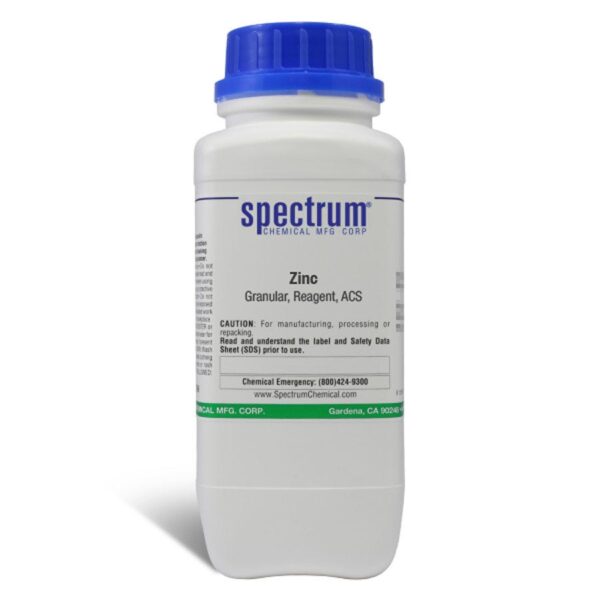 Zinc, 30 Mesh, Granular, Reagent, ACS