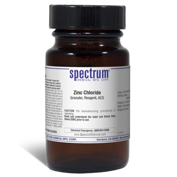 Zinc Chloride, Granular, Reagent, ACS